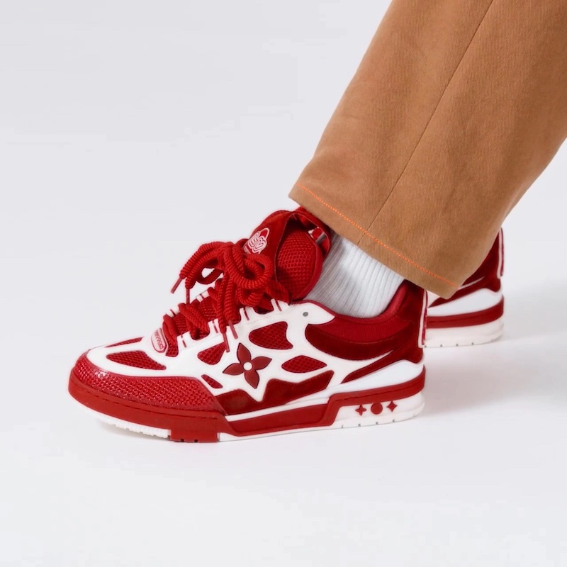 Red LV Sneakers