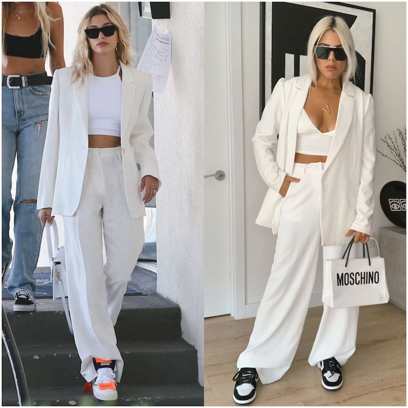 Hailey Bieber's sneakers