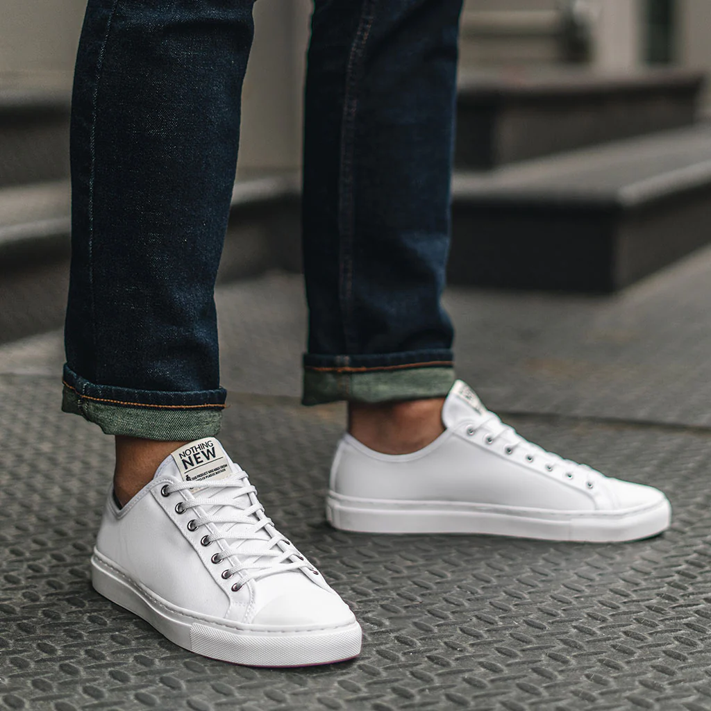 men's white designer sneakers