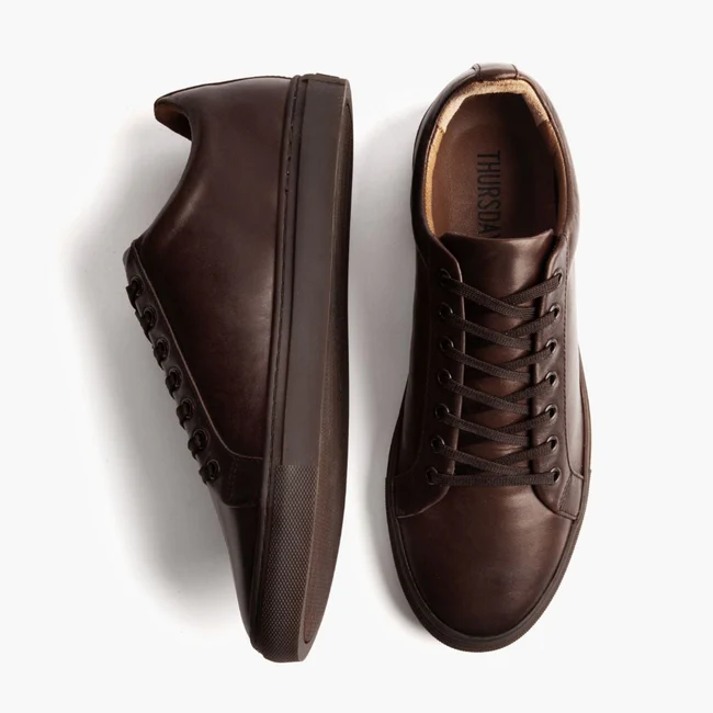 men's leather sneakers